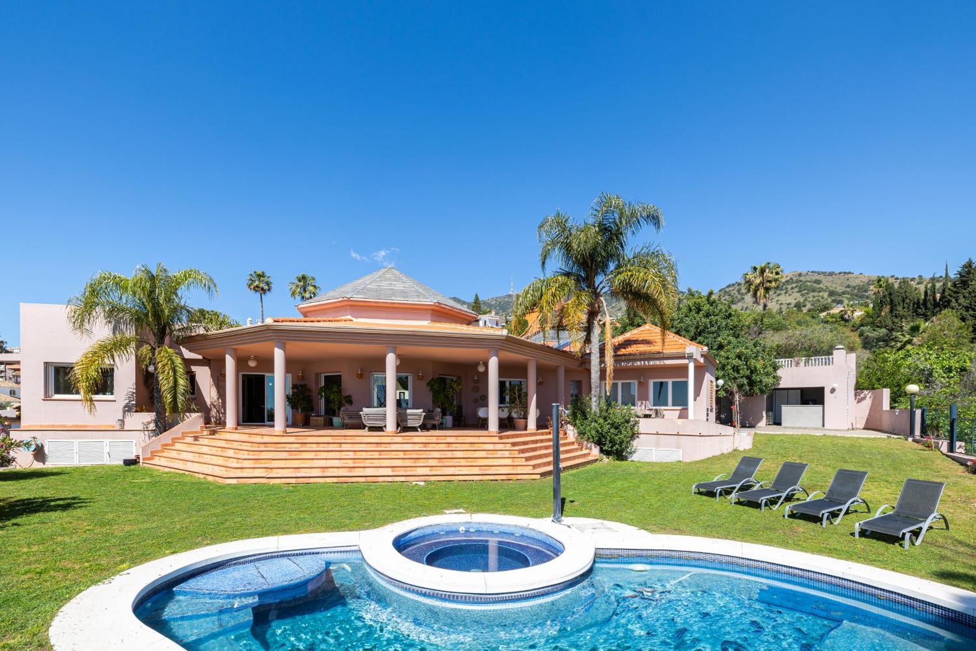 Villa In Benalmadena Pueblo Dış mekan fotoğraf